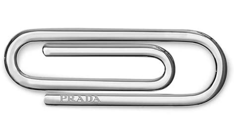 clipe prada|Prada 400 dollar paper clip.